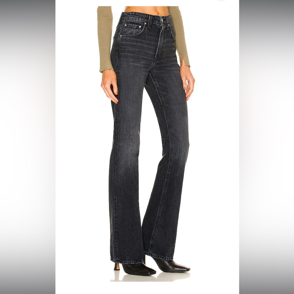 GRLFRND Black Boot Cut Jeans